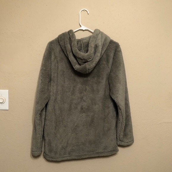 PINK Mint Green Half-Zip Hoodie / Pullover - Picture 2 of 5